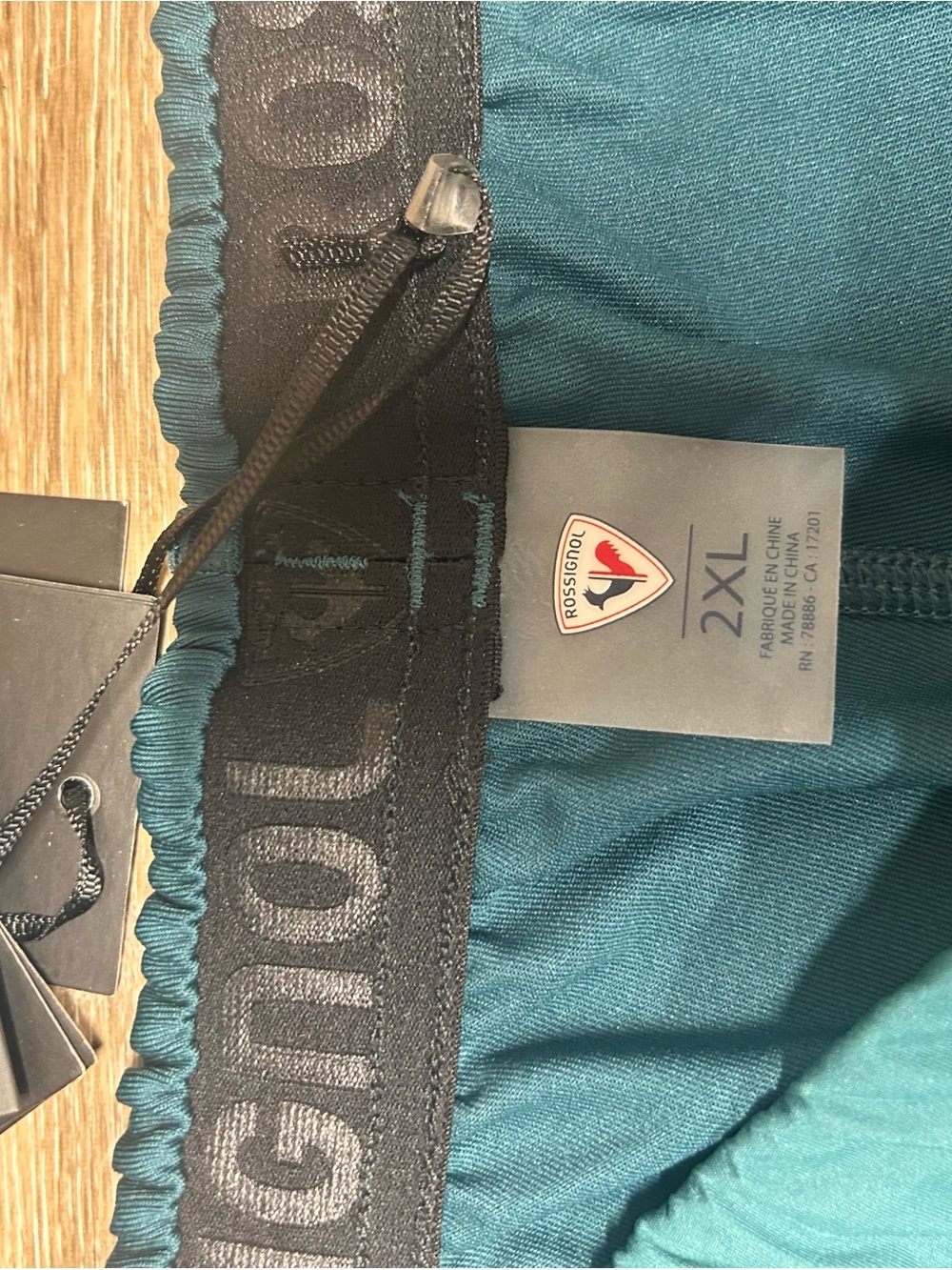 NWT Rossignol Poursuite Green Mens Nordic Ski  Tailored Windproof Pants 2XL - Picture 6 of 16